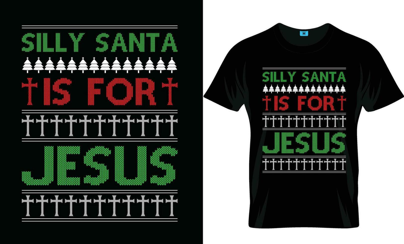 feio Natal camiseta Projeto vetor