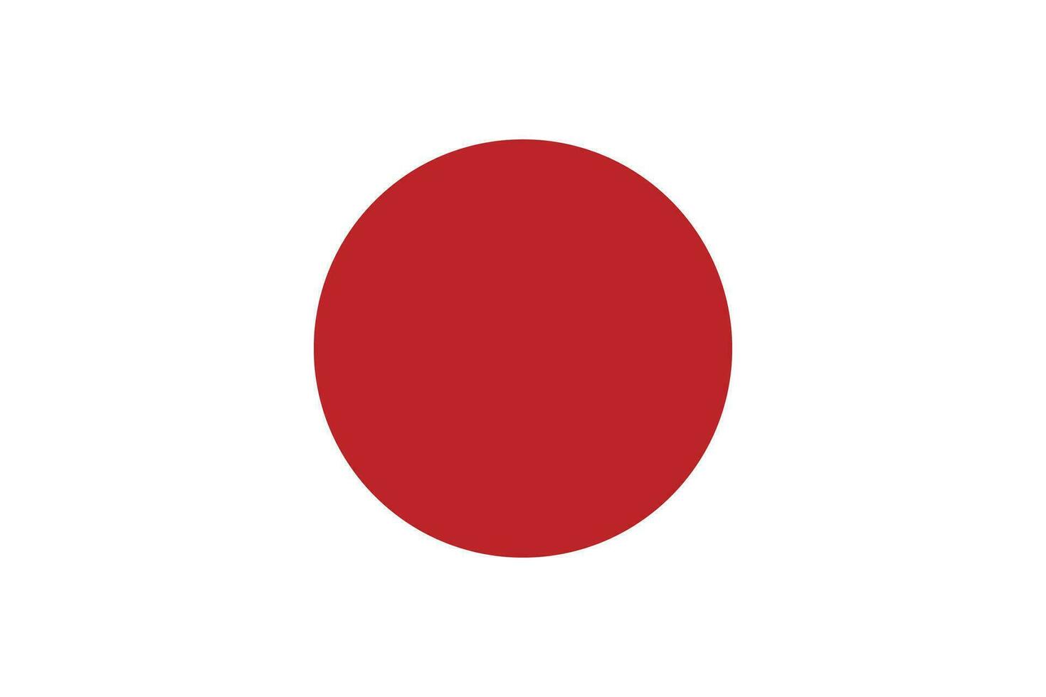 Japão bandeira vetor.nacional bandeira do Japão vetor
