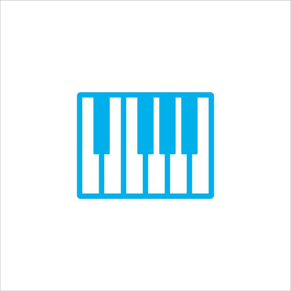 piano ícone vetor ilustração símbolo