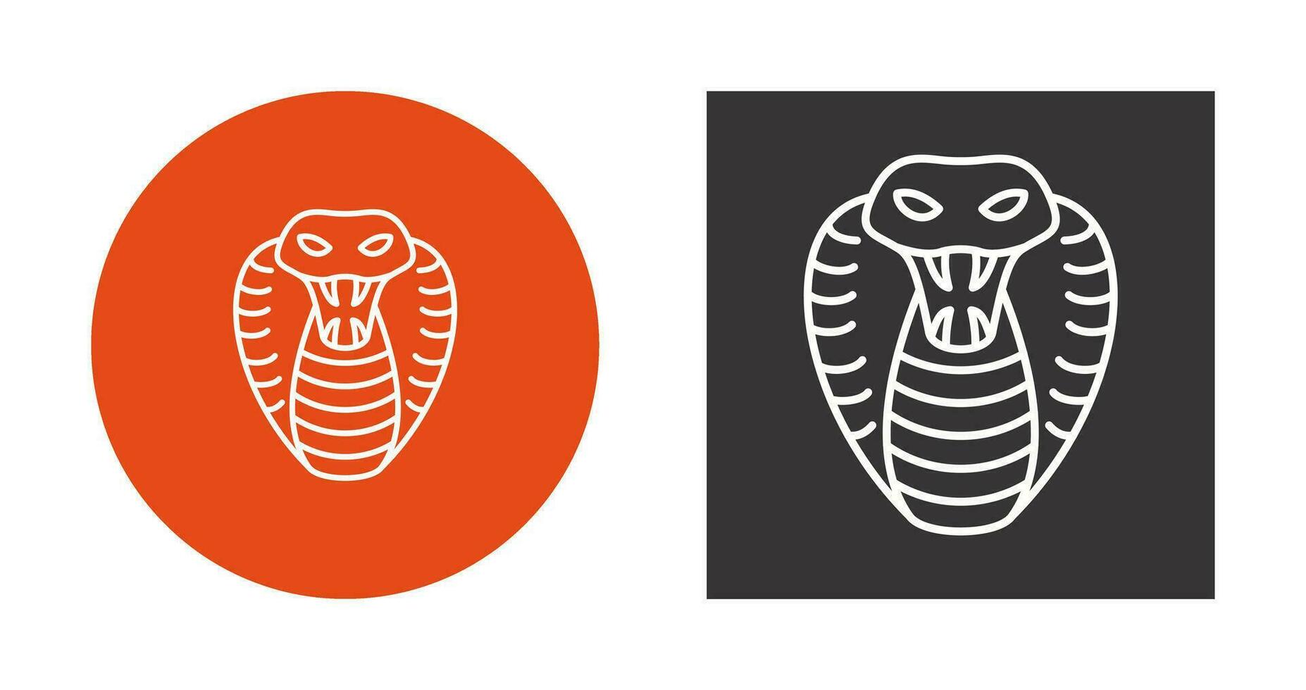 ícone de vetor de cobra