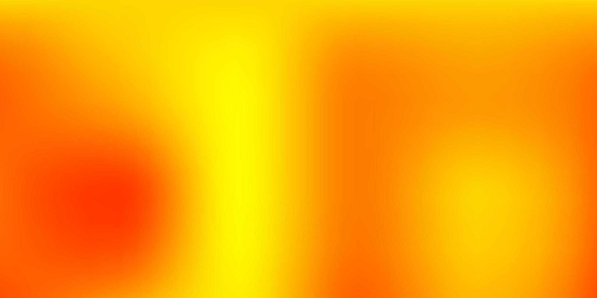layout de borrão de gradiente de vetor laranja claro.