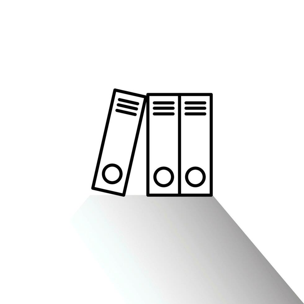 Arquivo pasta ícone. plano ilustração do Arquivo pasta vetor ícone para rede Projeto conceito