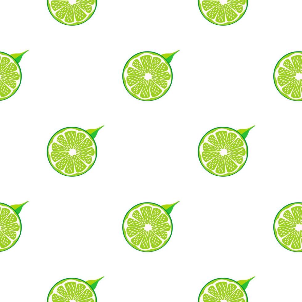 ilustração sobre o tema grande colorido sem costura verde limão vetor