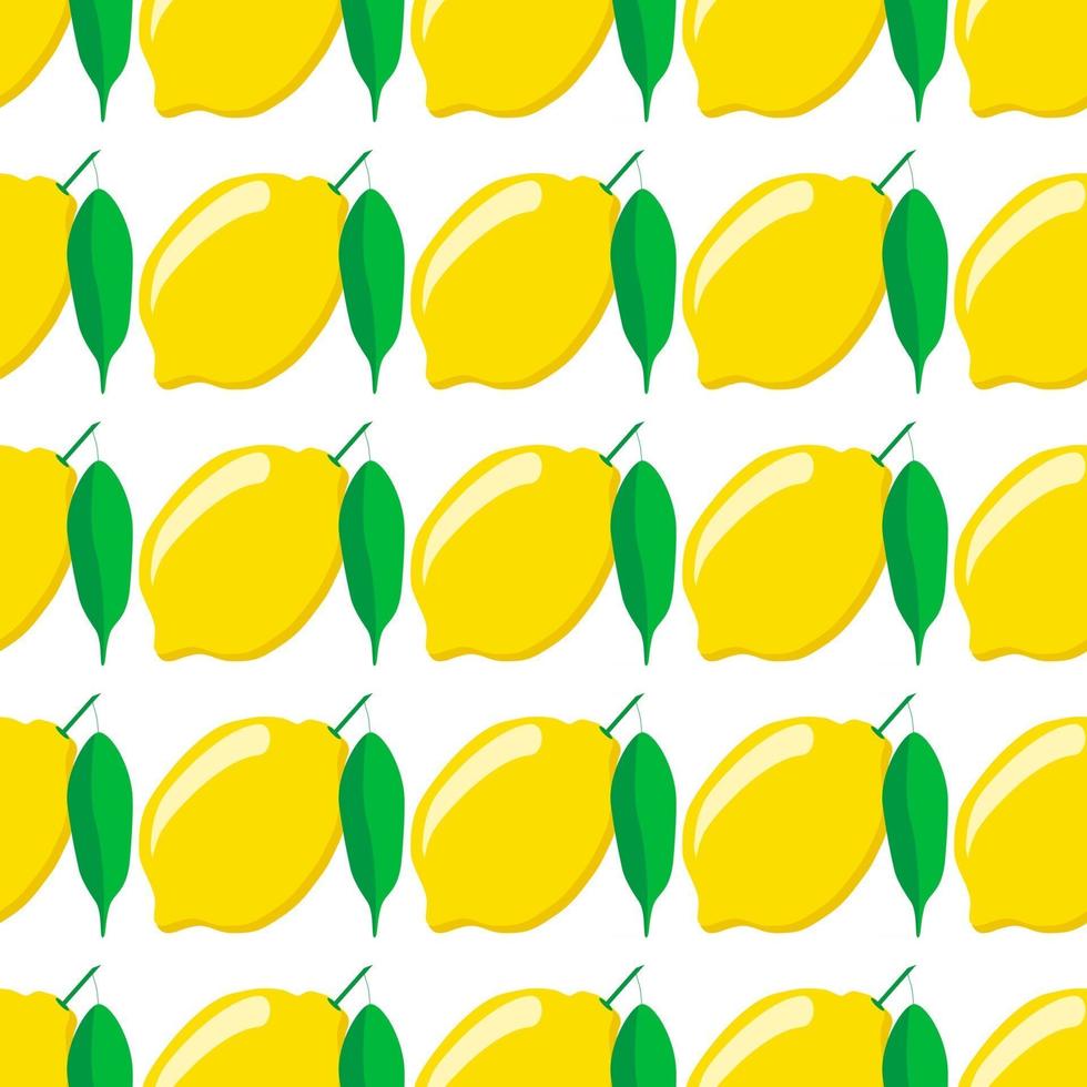 ilustração sobre o tema grande colorido sem costura amarelo limão vetor