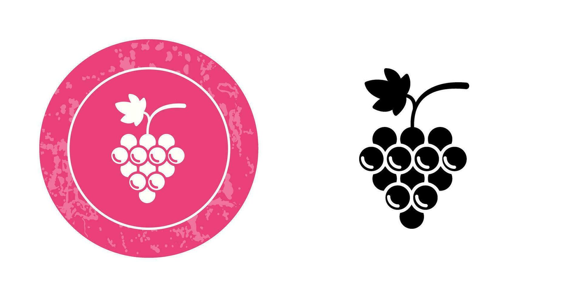 ícone de vetor de uvas
