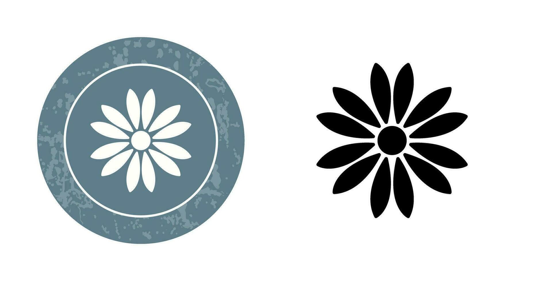 ícone de vetor de flor exclusivo