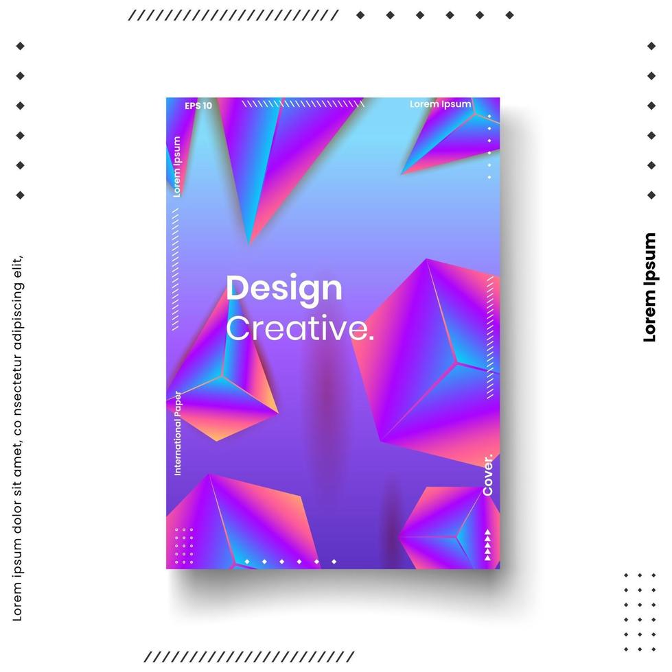 conjunto de modelos de design de capa vetor