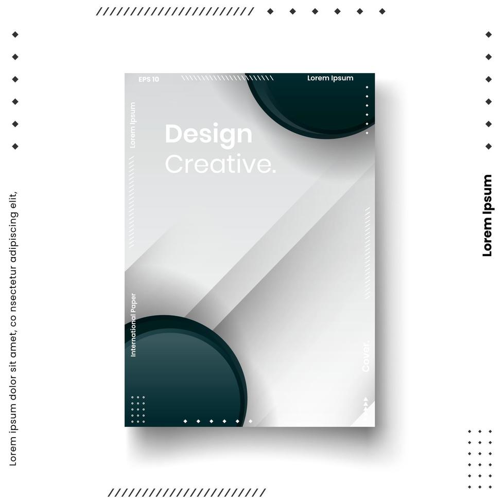 conjunto de modelos de design de capa vetor