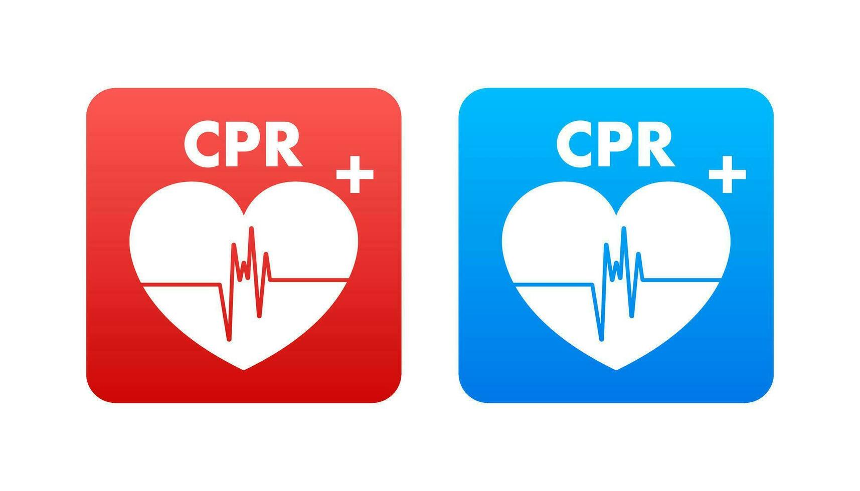 ícone com cpr. logotipo símbolo. cuidados de saúde ilustração. vetor esboço ilustração.