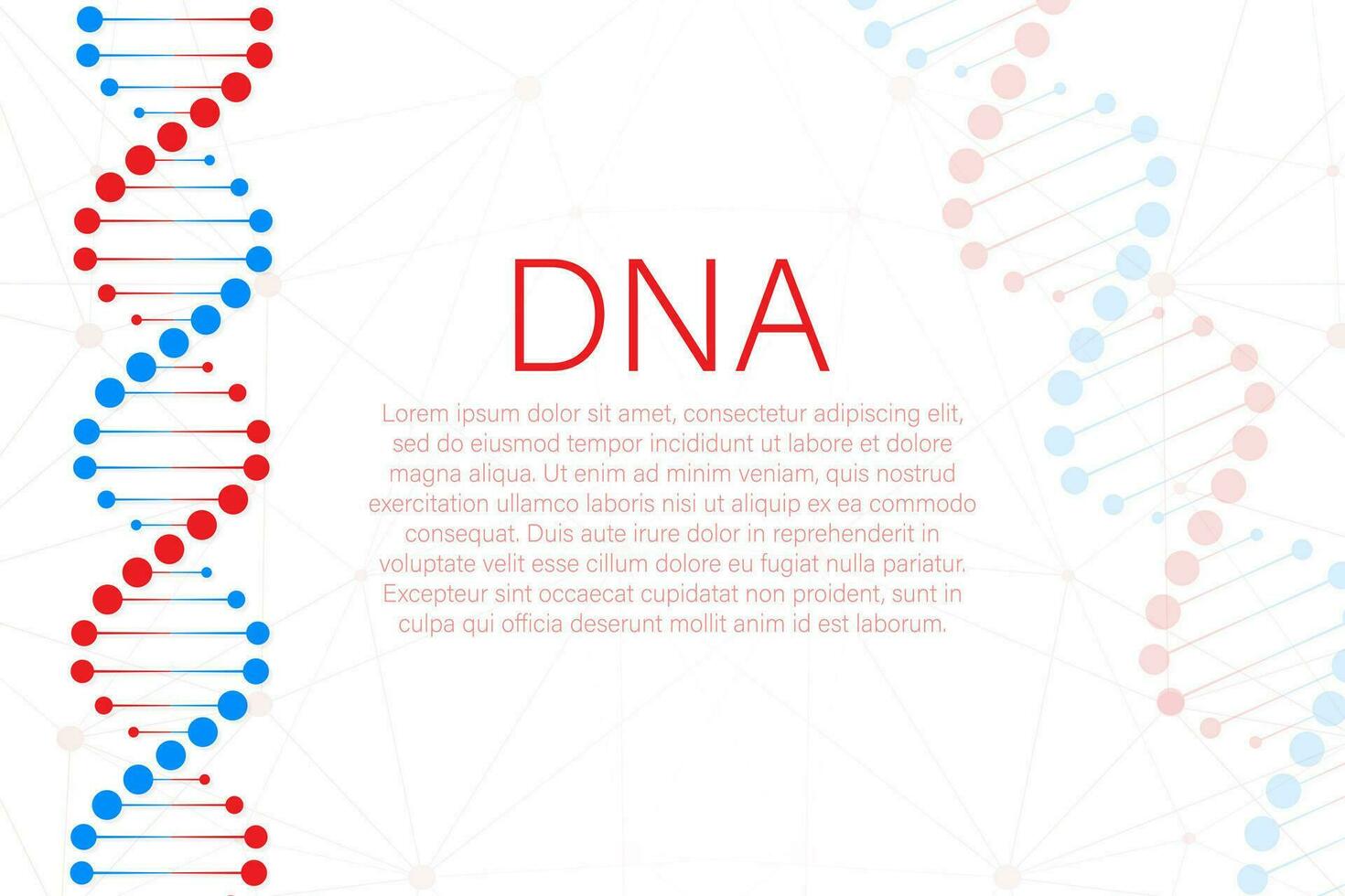 dna vertente símbolo. dna genética. vetor estoque ilustração