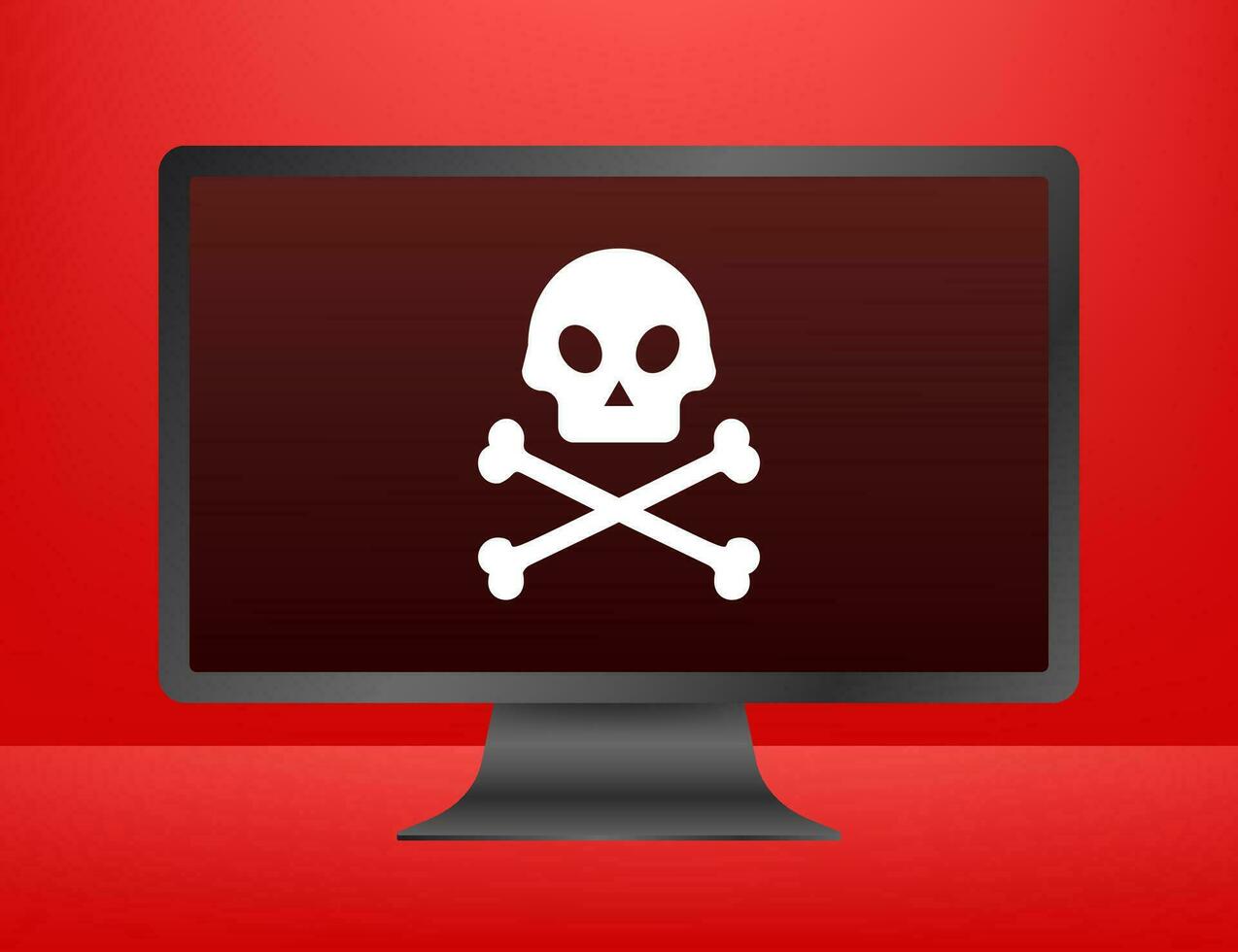 cyber ataque. dados phishing com pescaria gancho, computador portátil, Internet segurança. vetor estoque ilustração