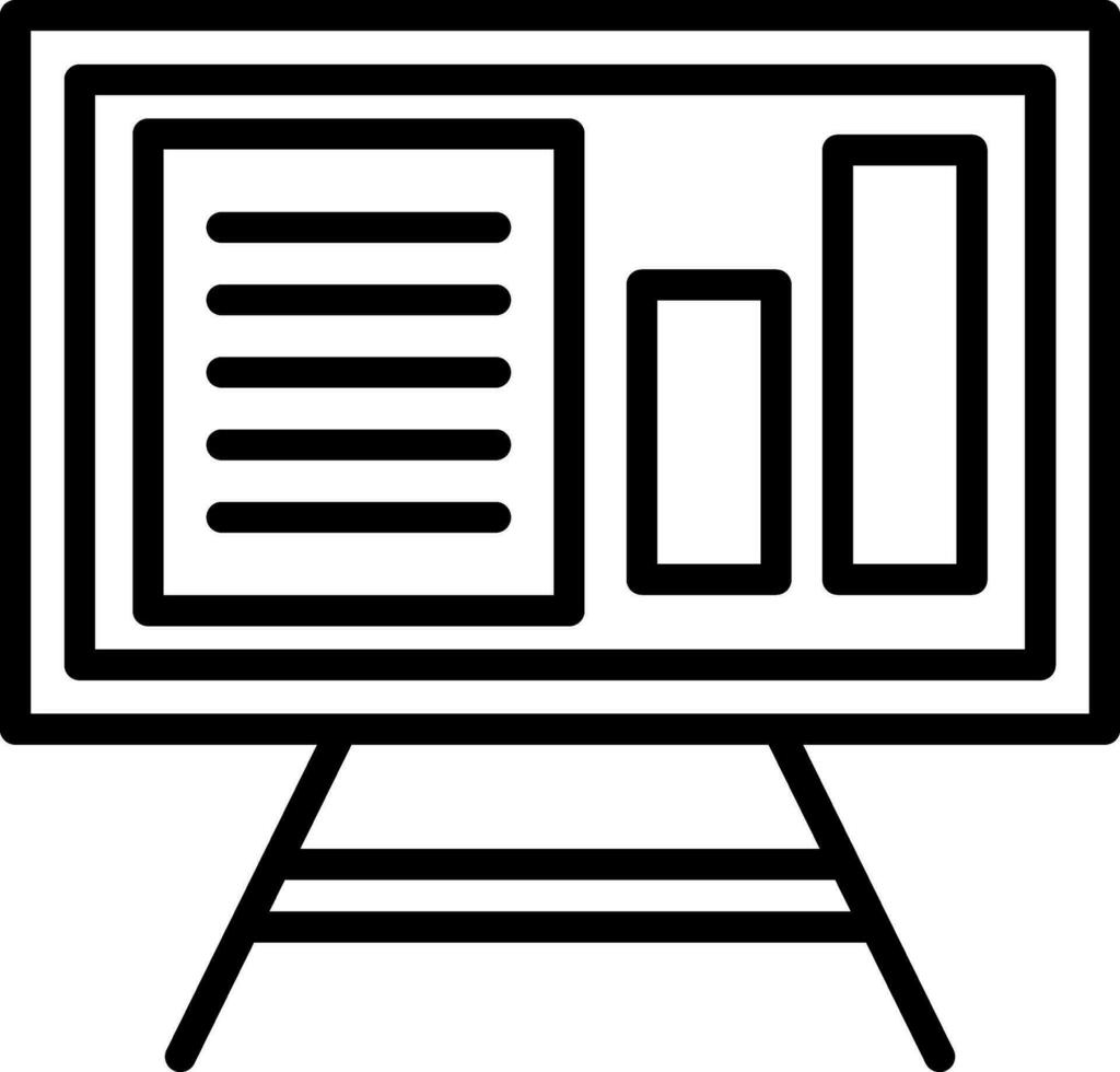 design de ícone de vetor de apresentação