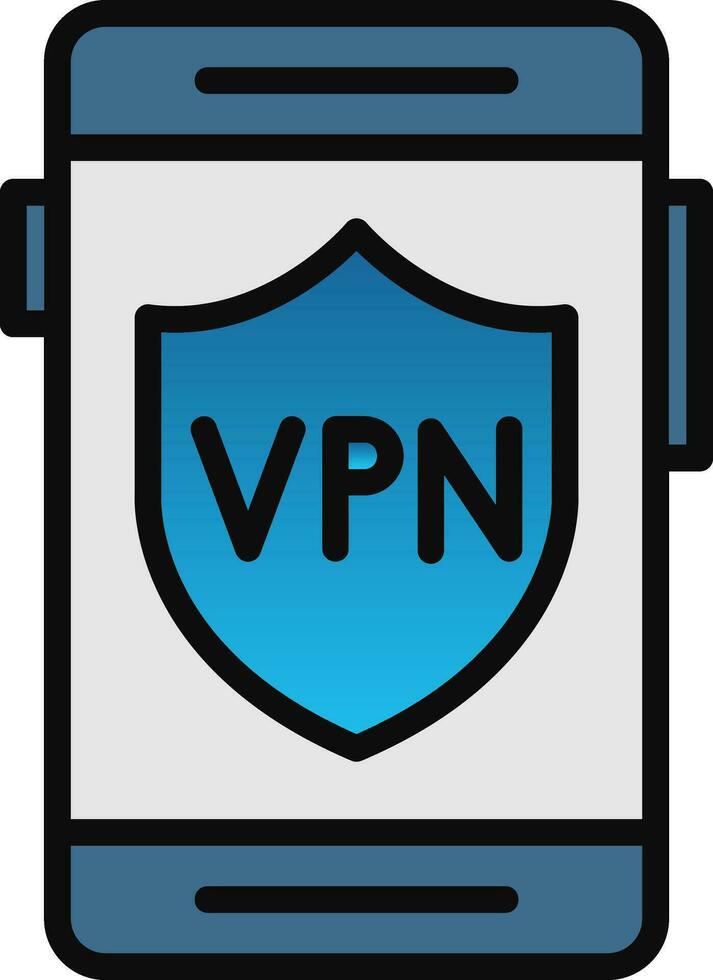 design de ícone de vetor vpn