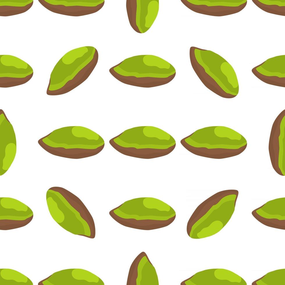 ilustração no tema padrão grande tipos idênticos pistache vetor