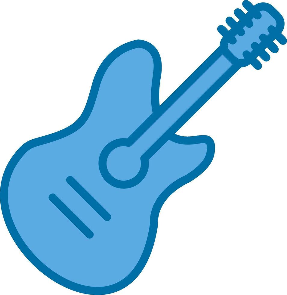 design de ícone de vetor de guitarra