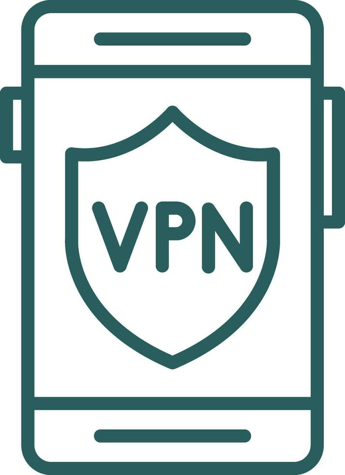 design de ícone de vetor vpn