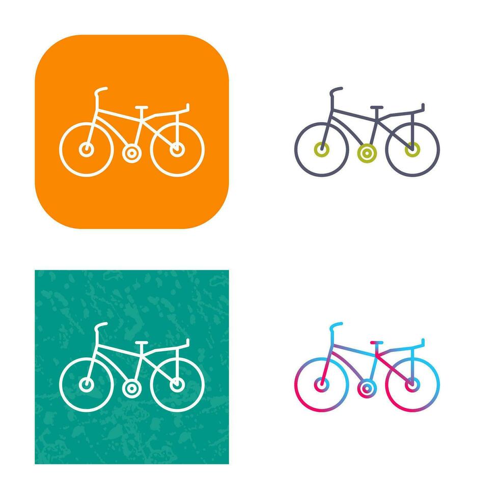 ícone de vetor de bicicleta