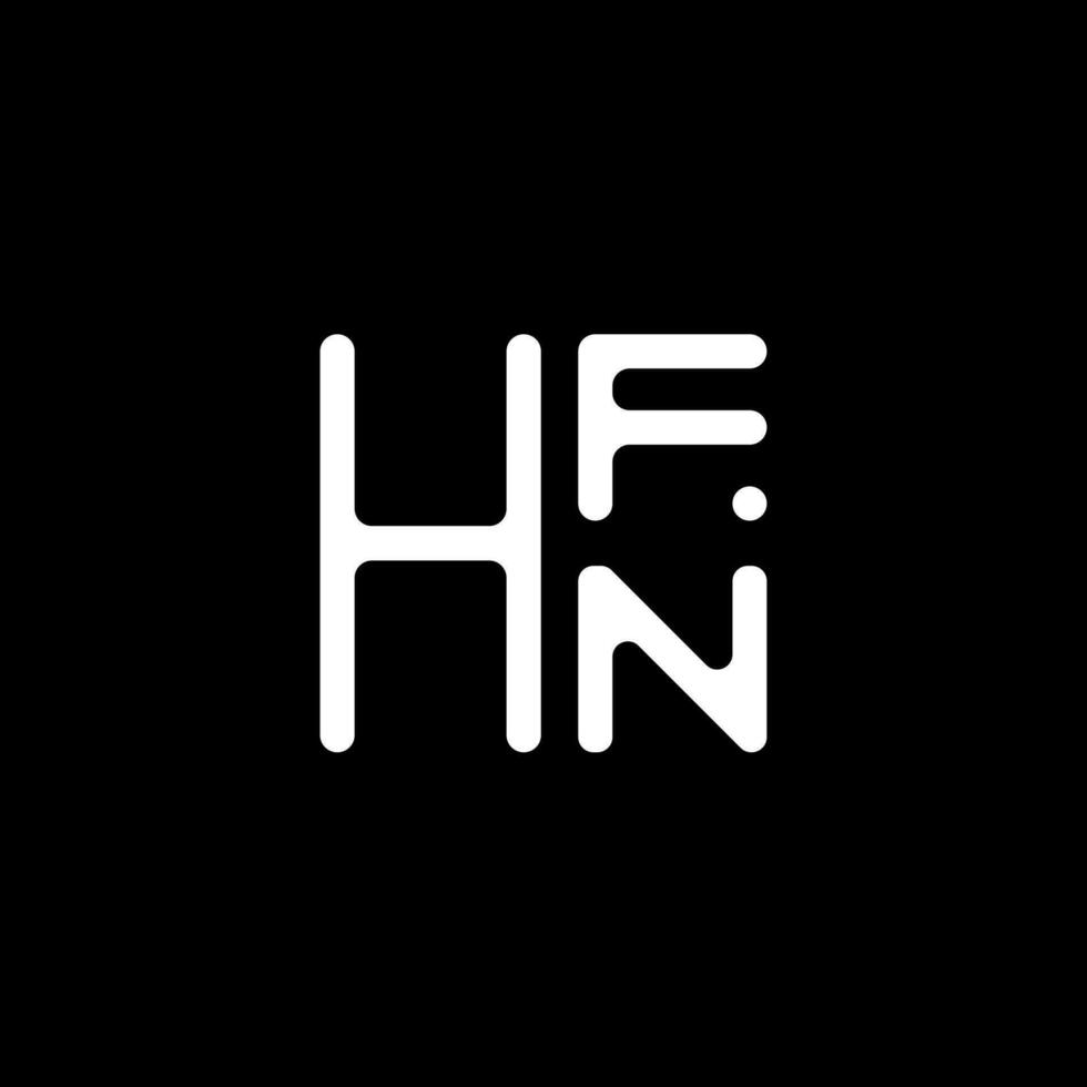 hfn carta logotipo vetor projeto, hfn simples e moderno logotipo. hfn luxuoso alfabeto Projeto