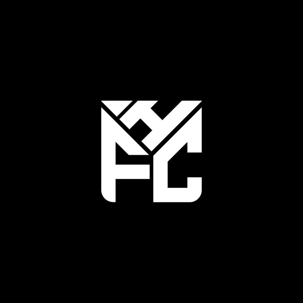 hfc carta logotipo vetor projeto, hfc simples e moderno logotipo. hfc luxuoso alfabeto Projeto