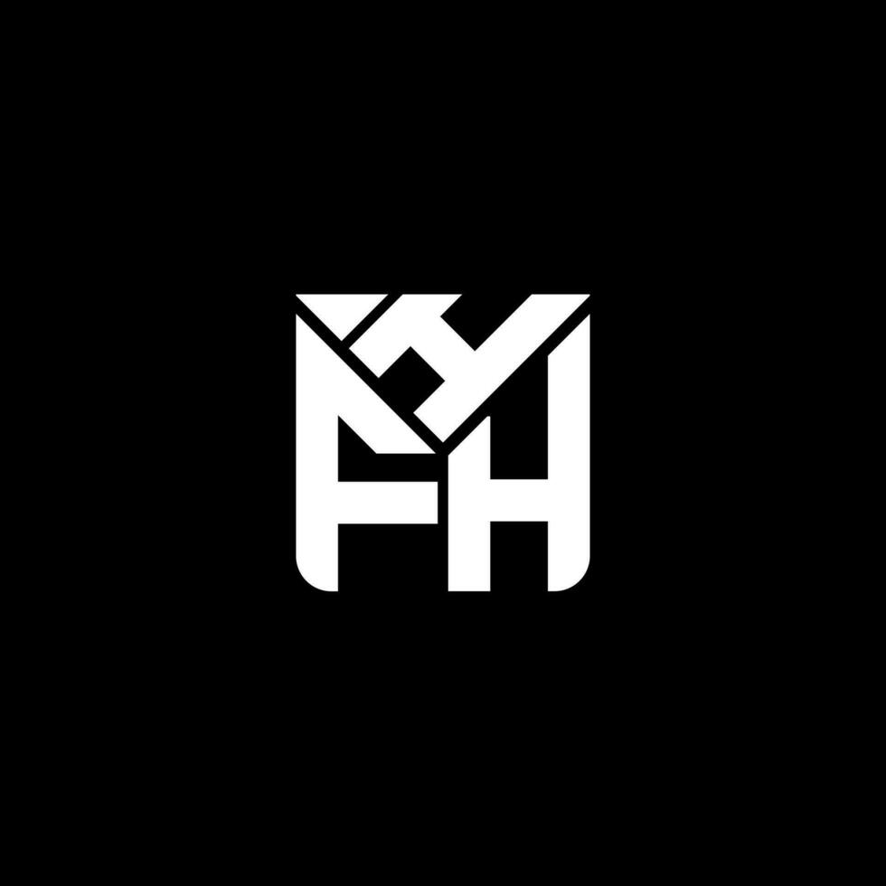hfh carta logotipo vetor projeto, hfh simples e moderno logotipo. hfh luxuoso alfabeto Projeto