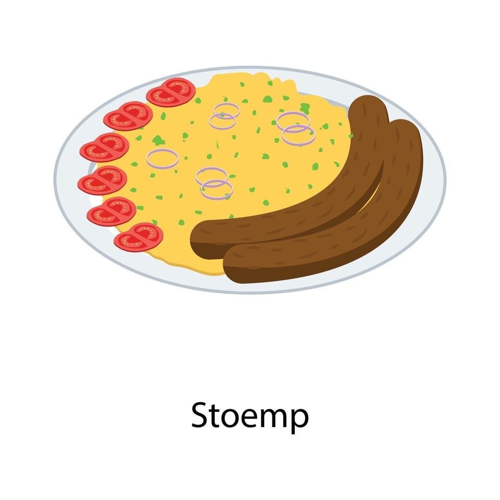 conceitos stomp platter vetor