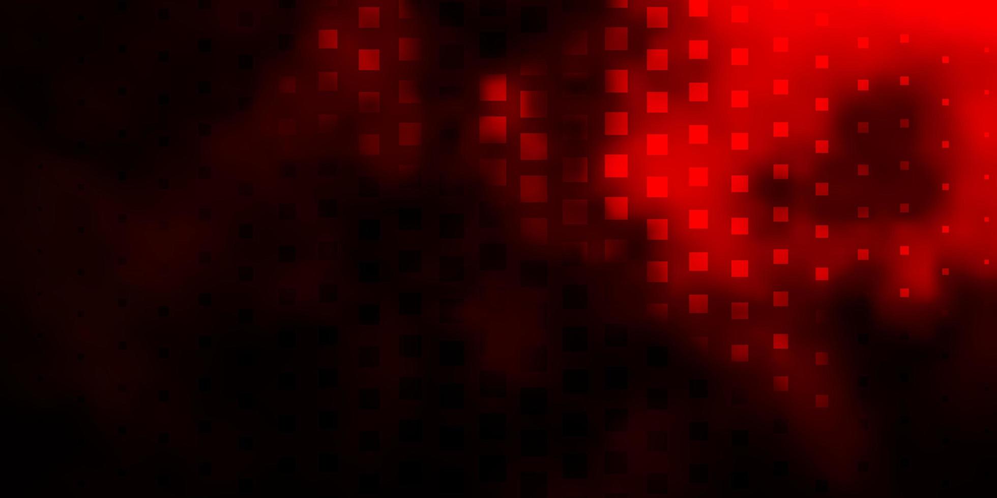 padrão de vetor vermelho escuro em estilo quadrado.