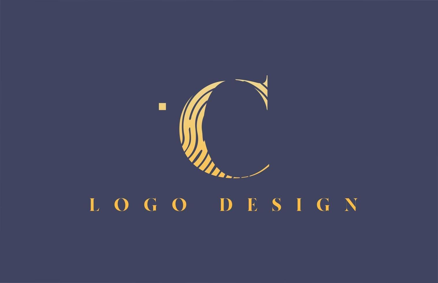 design de logotipo do ícone de letra do alfabeto. modelo de empresa e negócio vetor