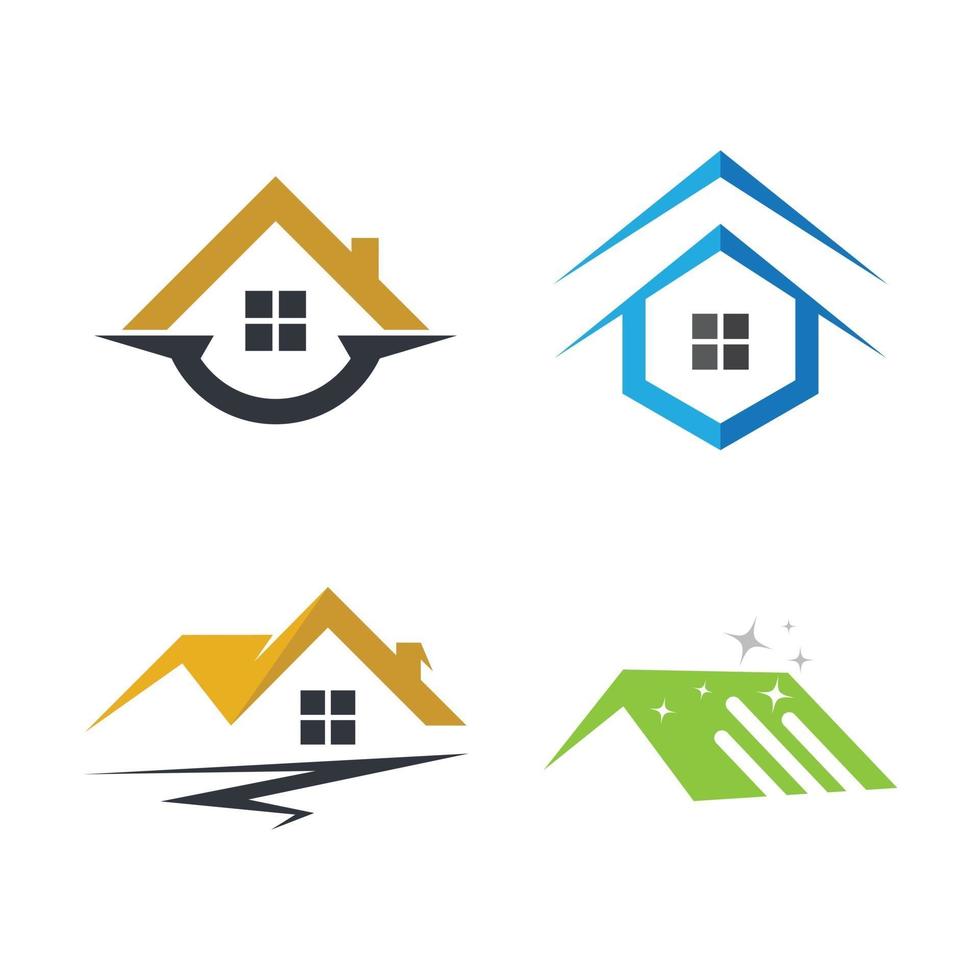 imagens do logotipo da casa vetor