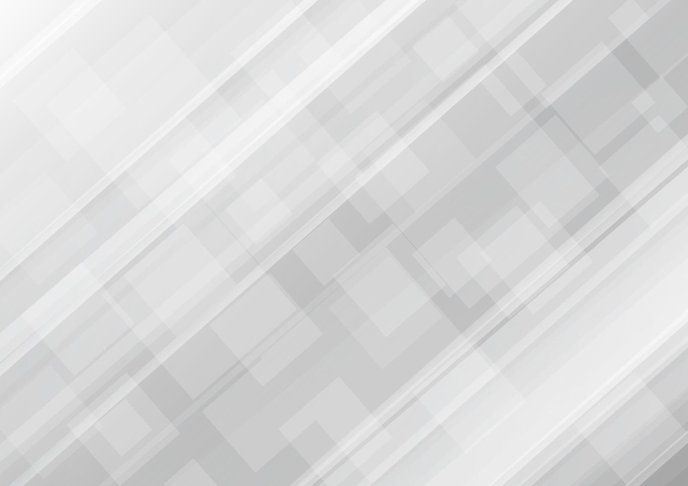 fundo cinza diagonal elegante abstrato com padrão de quadrados vetor
