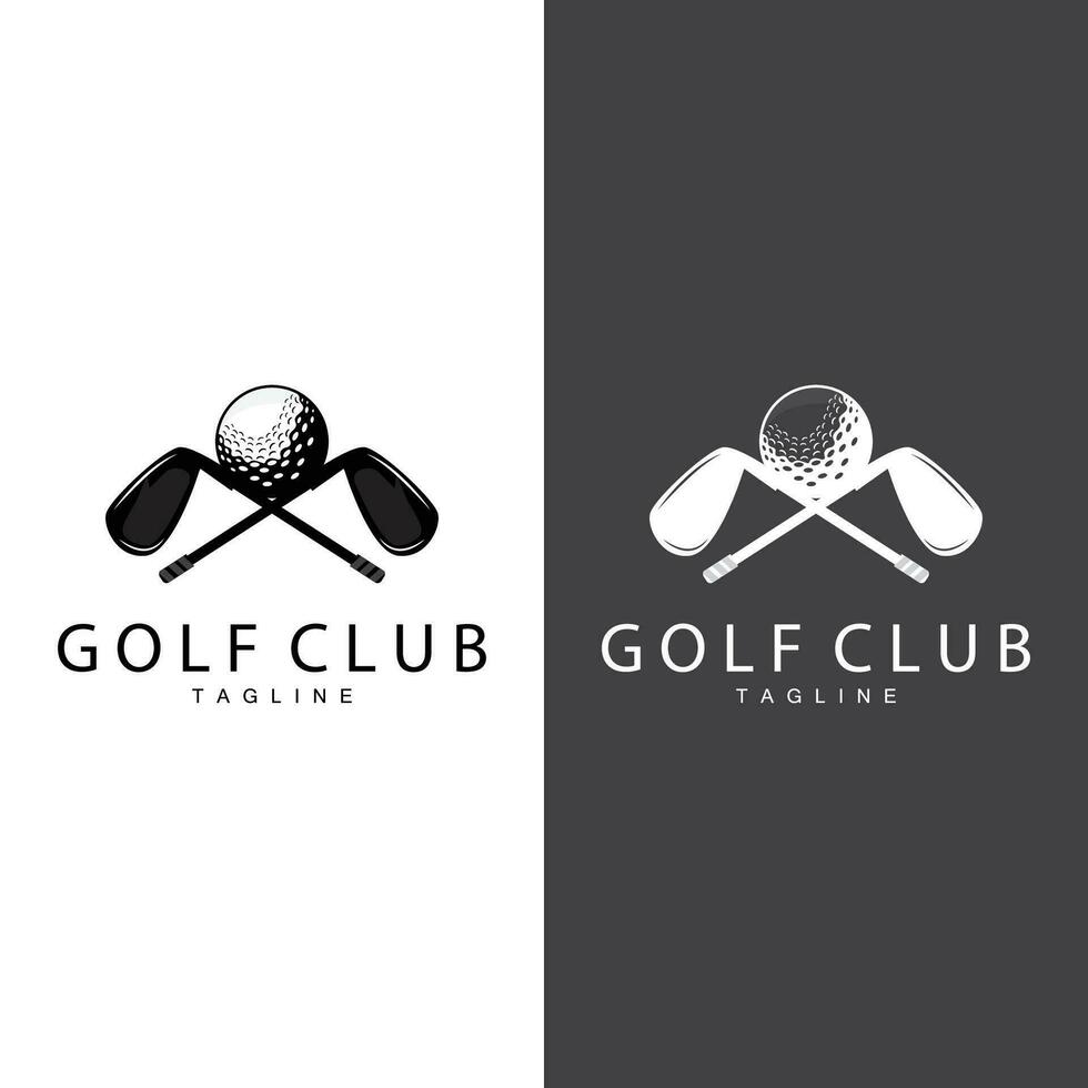 golfe equipe esporte logotipo Projeto torneio ilustração símbolo modelo vetor