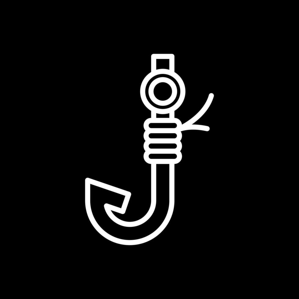 design de ícone de vetor de gancho