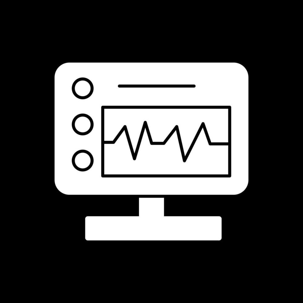 dispositivo monitoramento vetor ícone Projeto