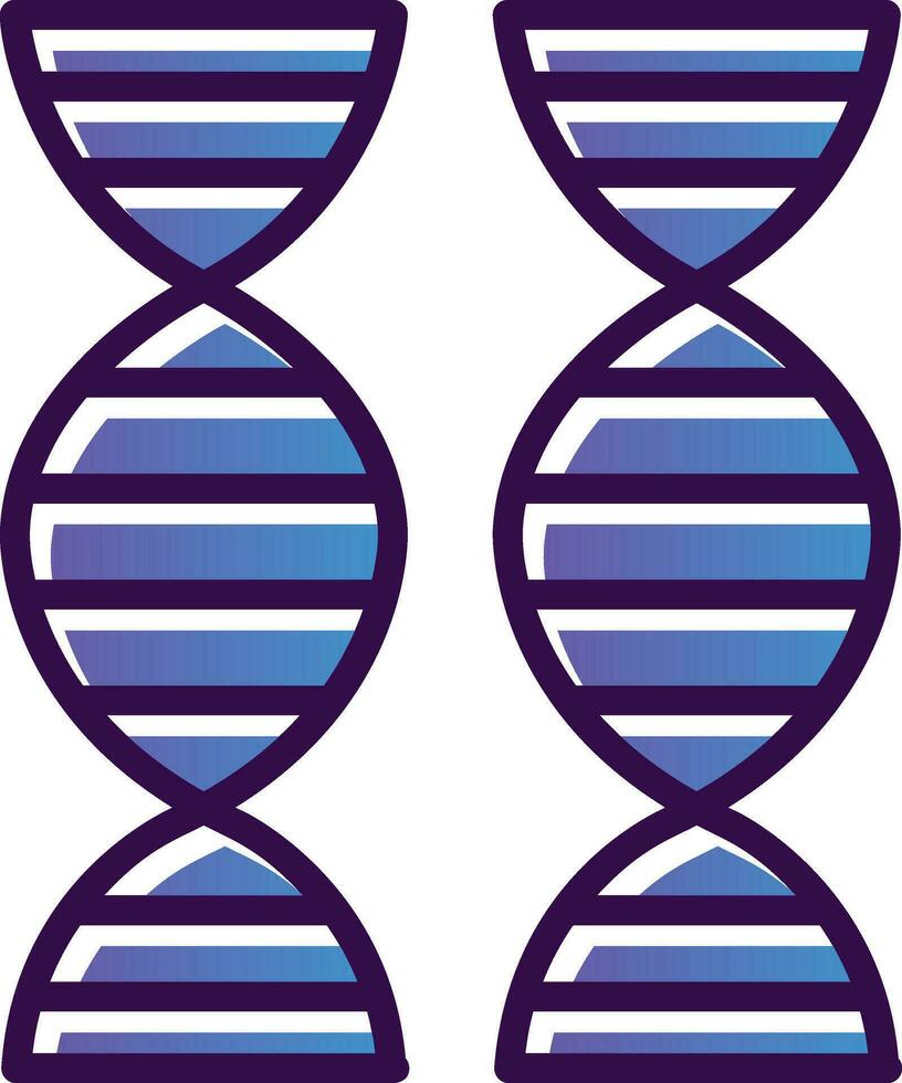 design de ícone de vetor de dna