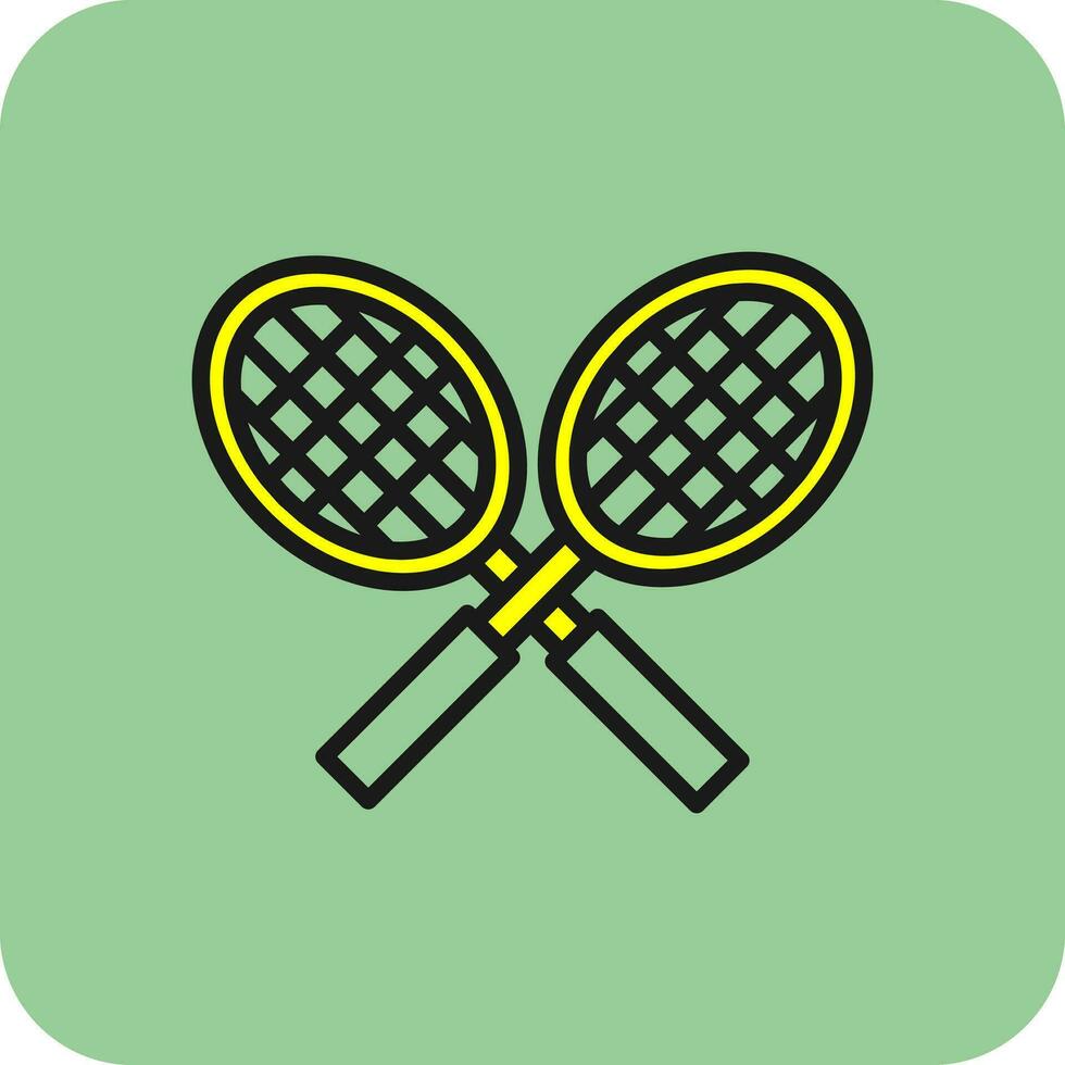 tênis raquete vetor ícone Projeto