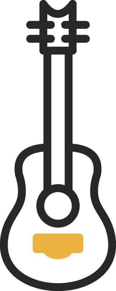 design de ícone de vetor de guitarra