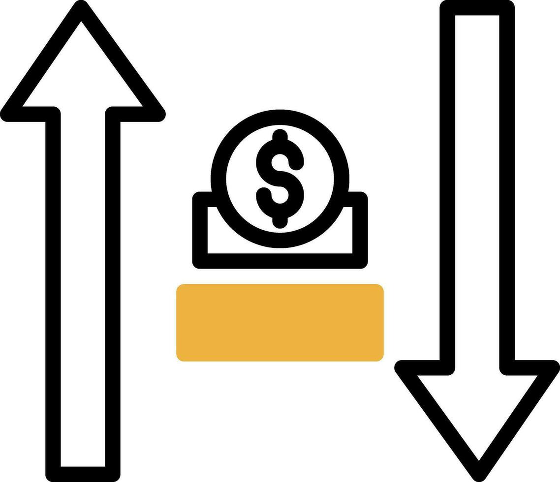 design de ícone vetorial de classificação vetor