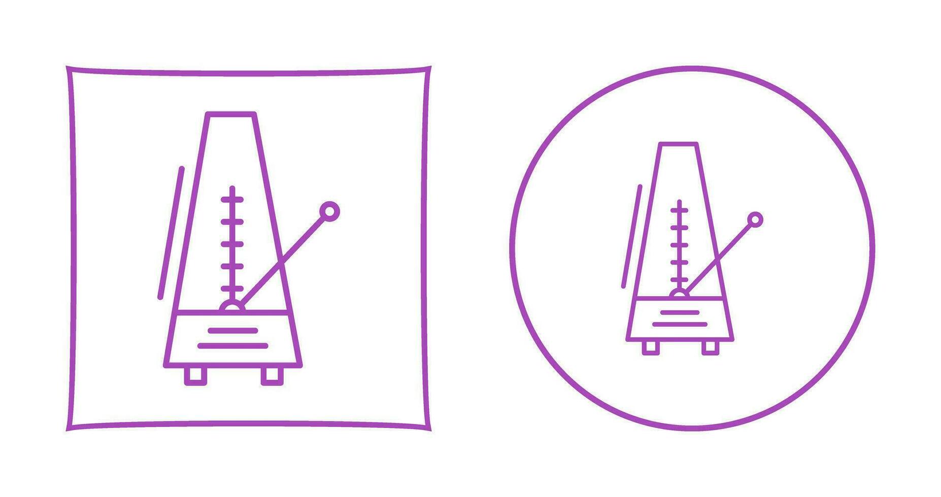 ícone de vetor de metrônomo