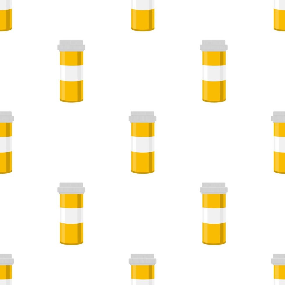 grandes conjuntos coloridos de diferentes tipos de pílulas dentro de um frasco próximo vetor