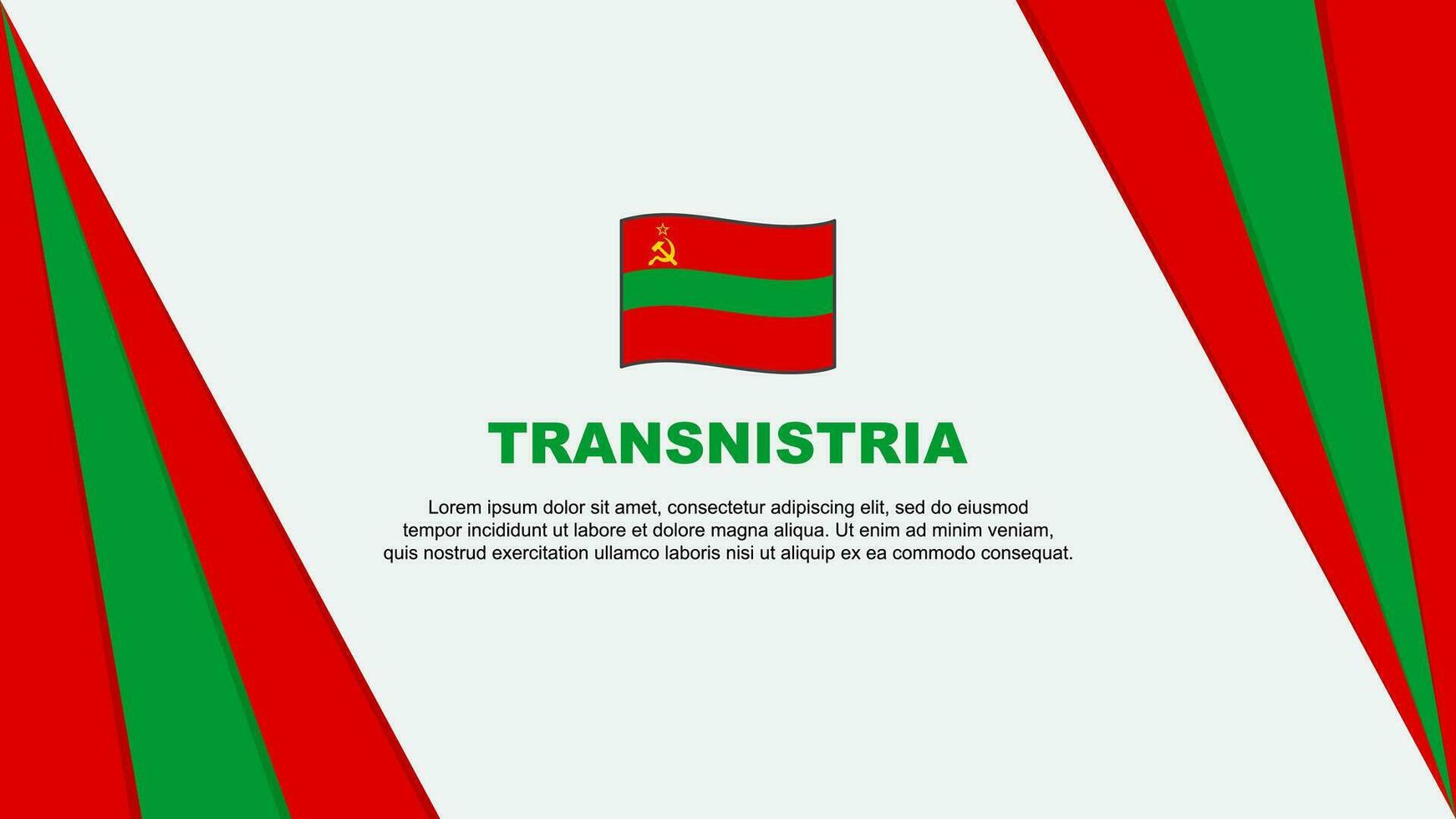 transnístria bandeira abstrato fundo Projeto modelo. transnístria independência dia bandeira desenho animado vetor ilustração. transnístria bandeira