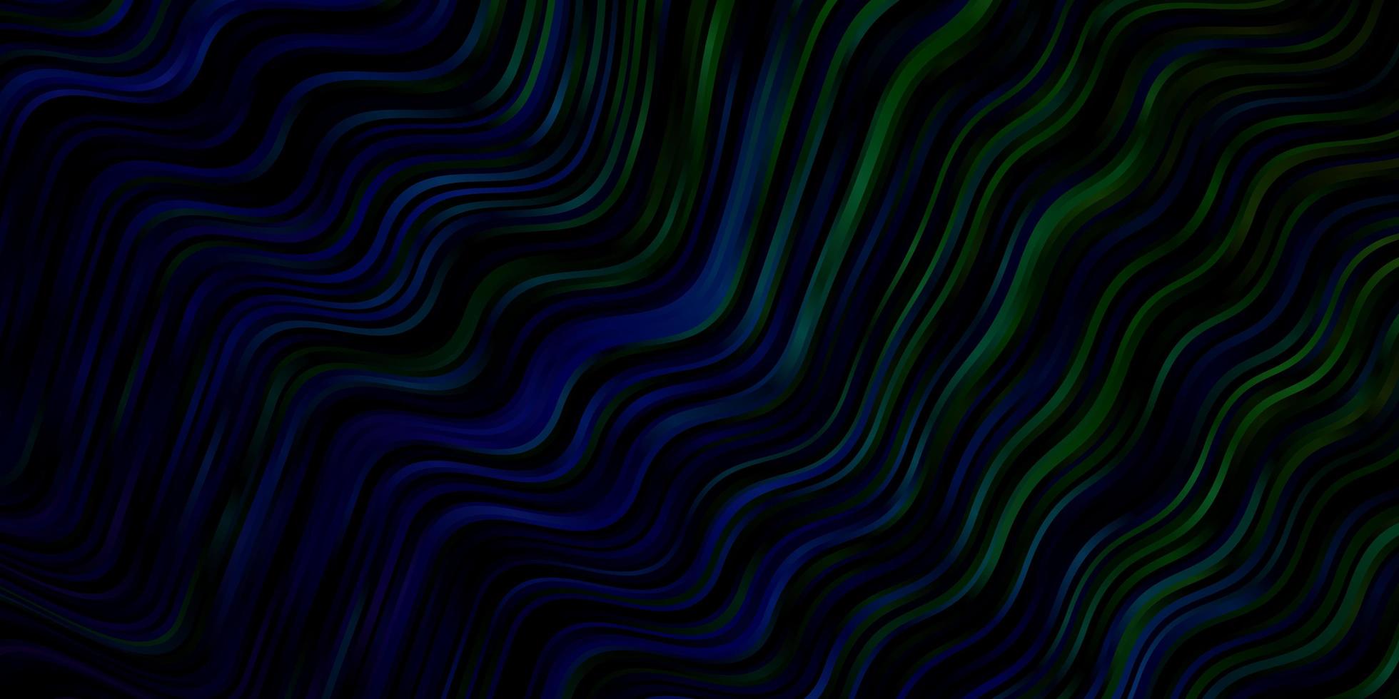 pano de fundo vector azul e verde claro com arco circular.