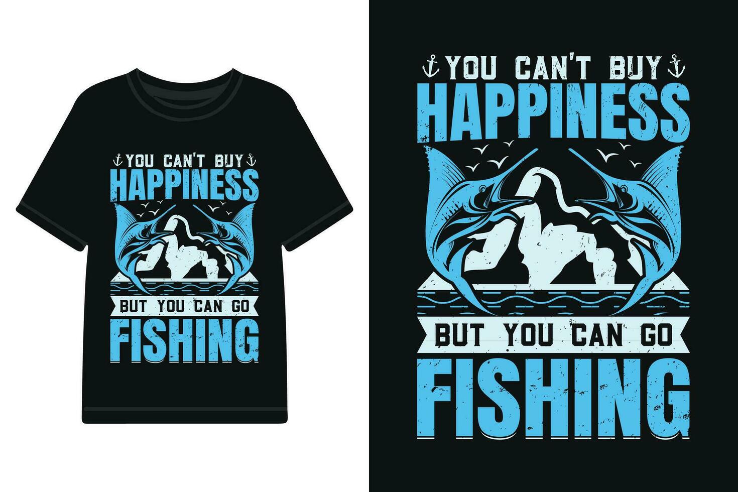 vetor pescaria camiseta projeto, tipografia t camisa Projeto vetor arquivos