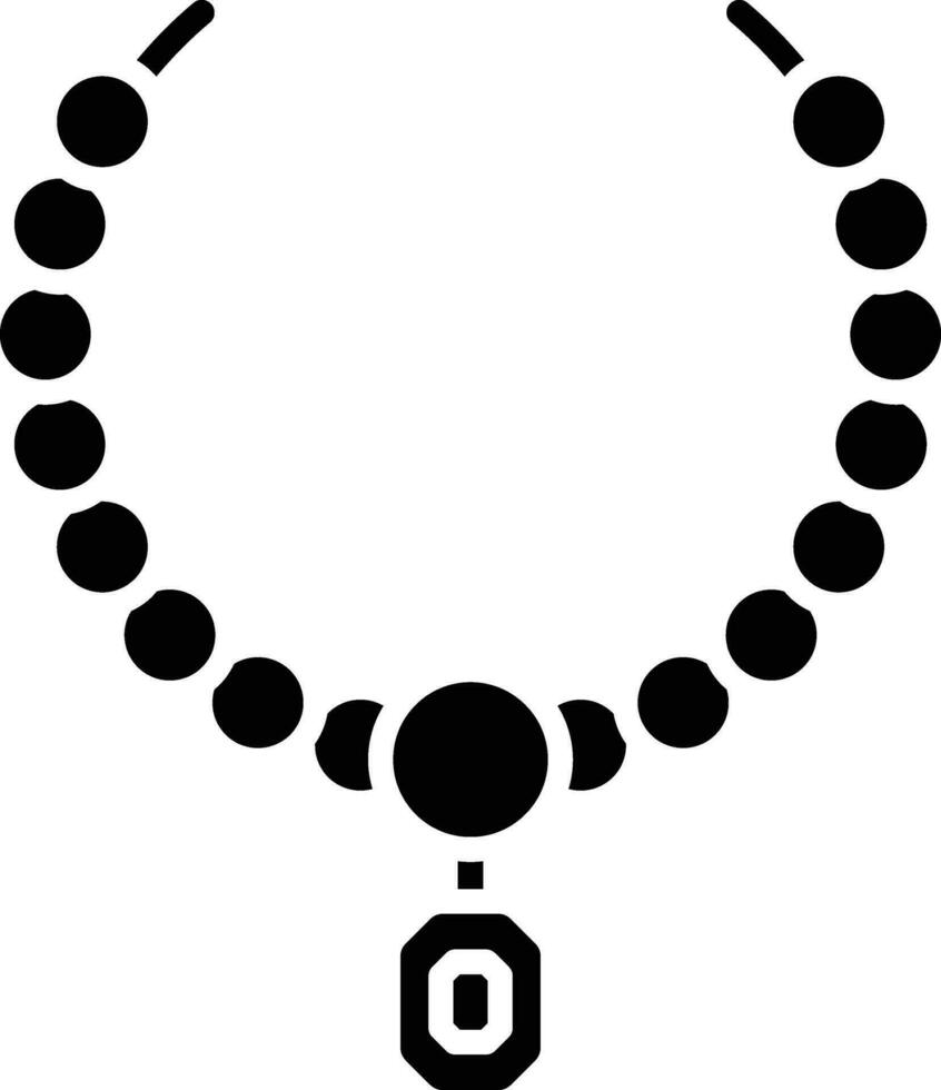 ícone de vetor de colar