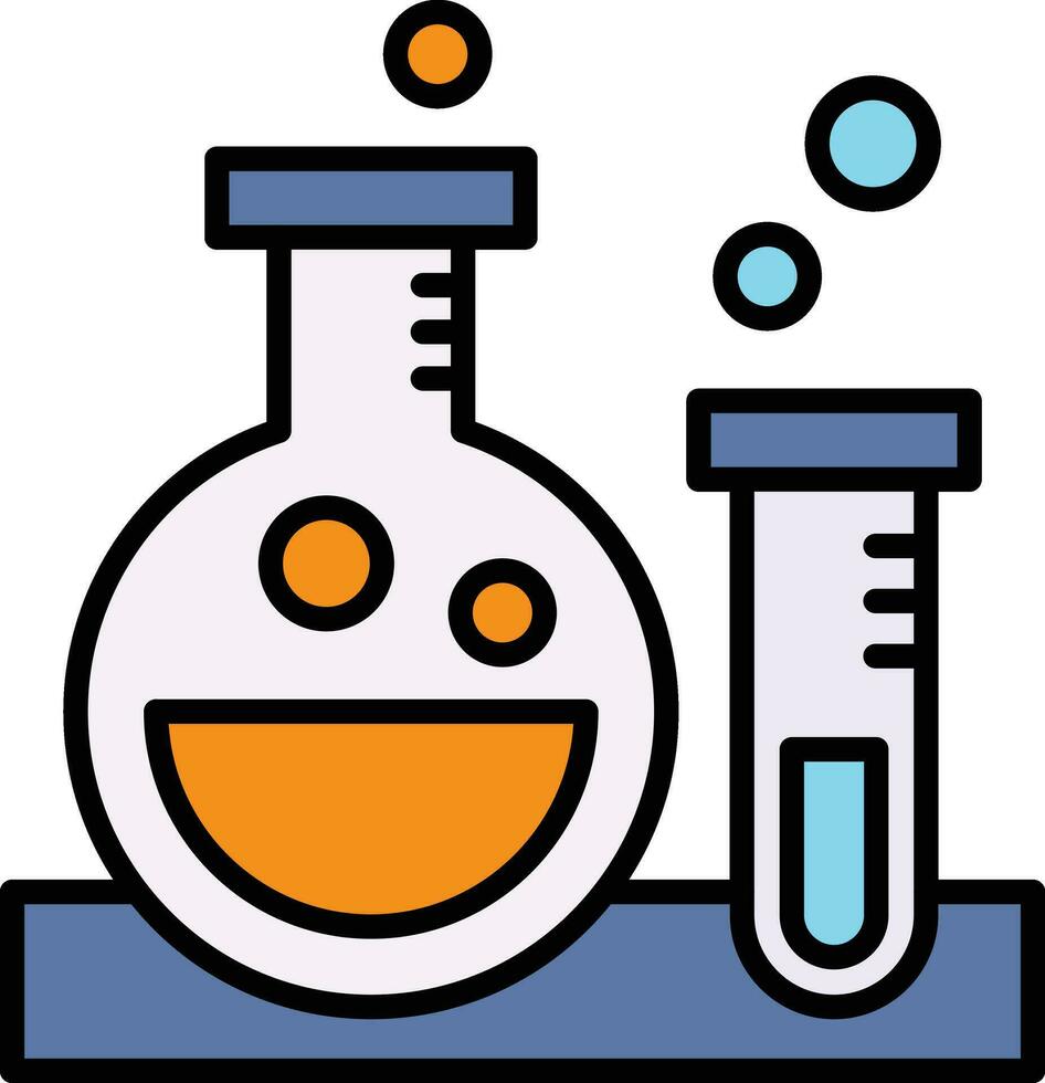 ícone de vetor de química