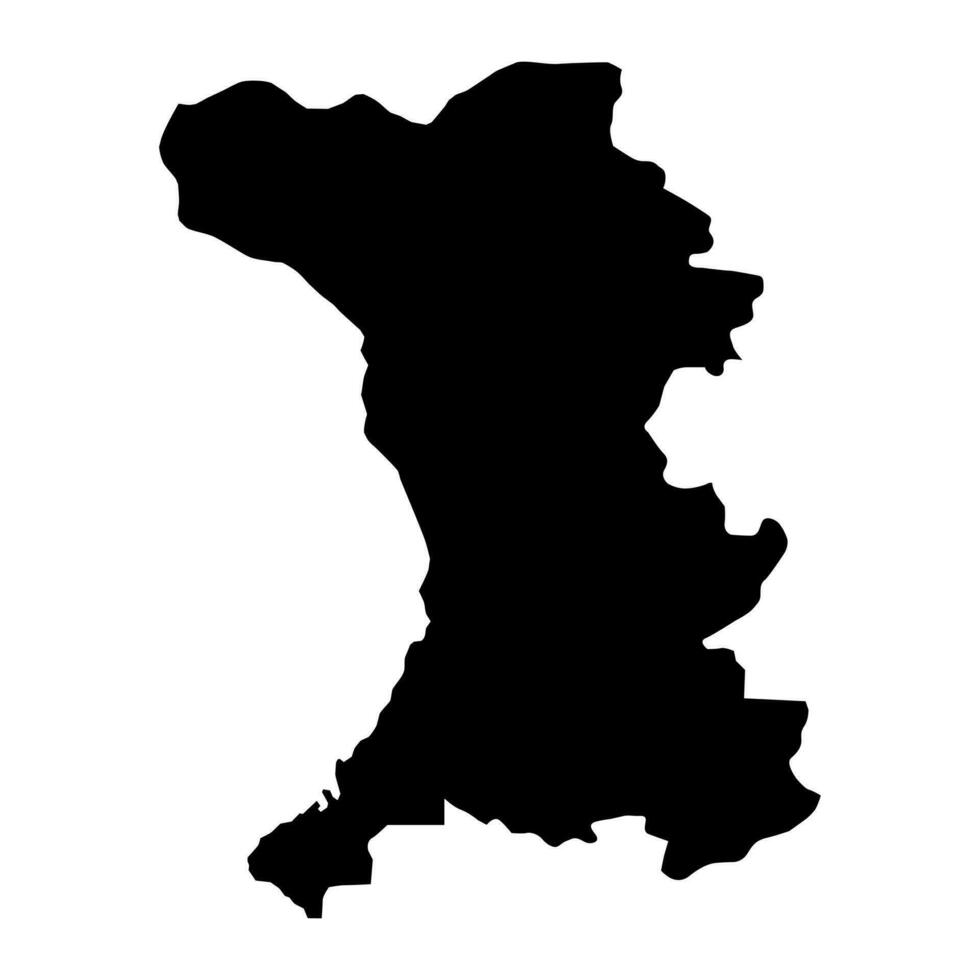 shirak província mapa, administrativo divisão do Armênia. vetor
