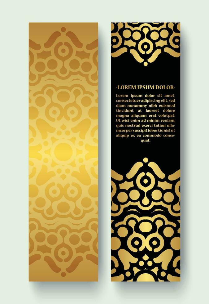 Fundo de mandala ornamental de luxo com padrão oriental islâmico árabe vetor