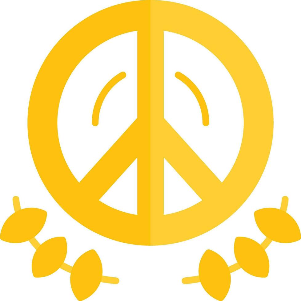 ícone de vetor de paz