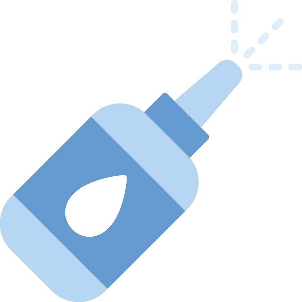 ícone de vetor de spray nasal