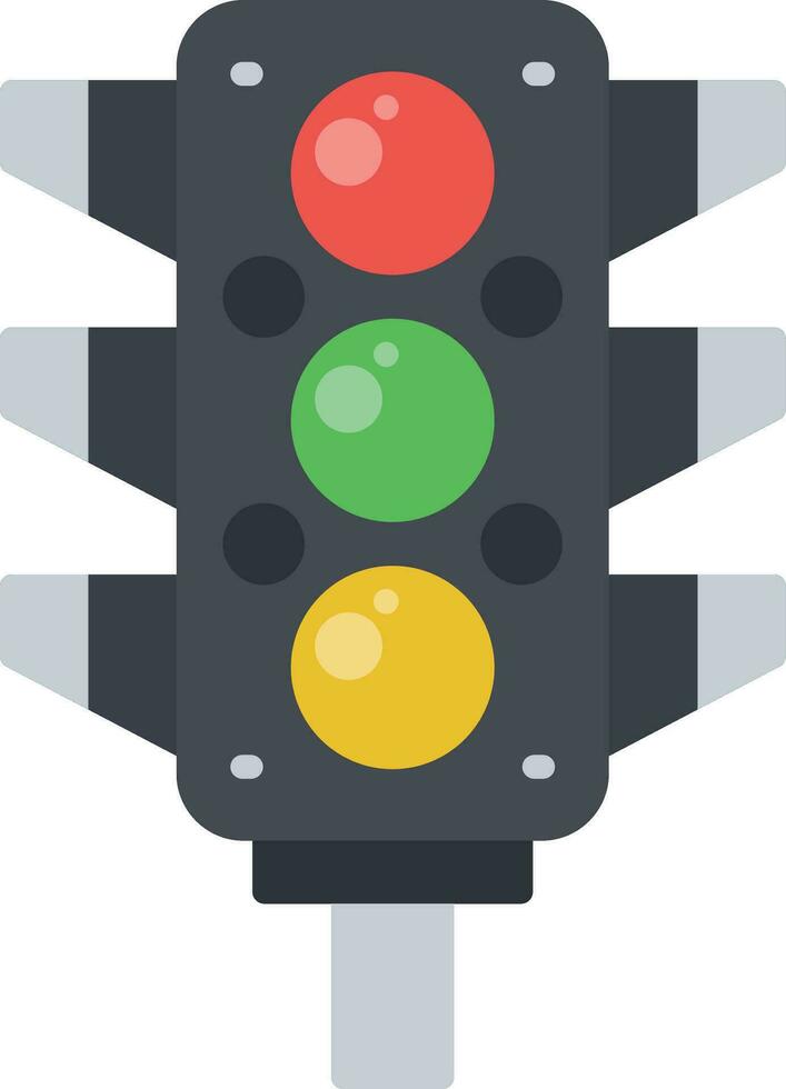 ícone de vetor de semáforo