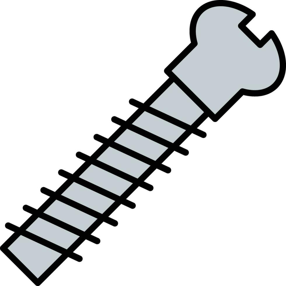 ícone de vetor de parafuso