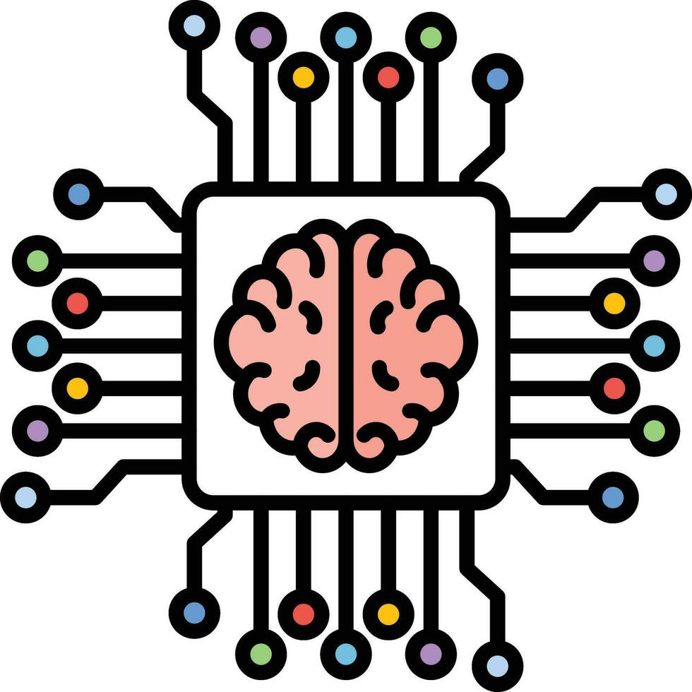 ícone de vetor de inteligência de negócios